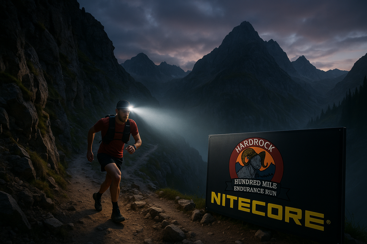 NITECORE Becomes the Official Sole Lighting Sponsor of Hardrock Hundred Mile Endurance Run